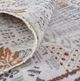 Feizy Harmon Light Gray/Rust 2' x 3' Rug-3