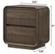 Crown Mark Kinkaid Brown Nightstand-2