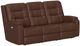 Flexsteel® Customizable Arlo Leather Power Reclining Sofa with Power Headrest-2