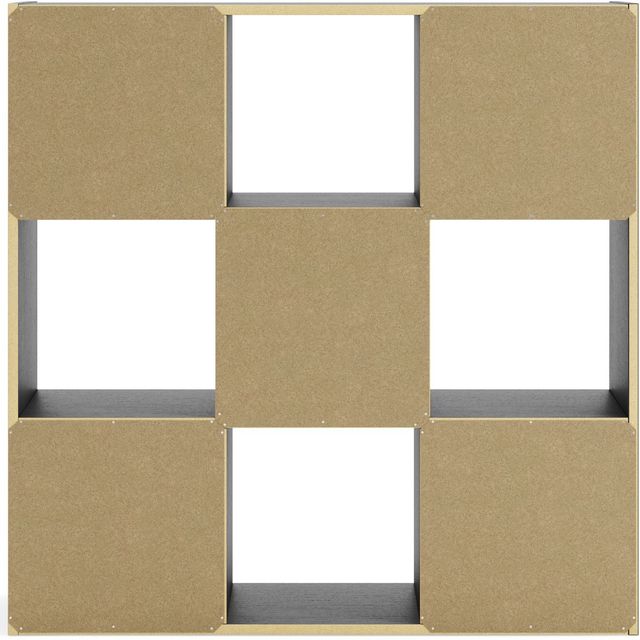 Signature Design by Ashley® Langdrew Black Nine Cube Organizer-2