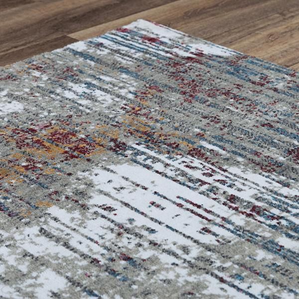 Rizzy Home Signature Gray 5'x8' Rectangular Rug-2