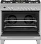 Fisher & Paykel 36" Stainless Steel Pro Style Dual Fuel Range-1