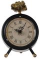 A & B Home Lavonia Brown Weathered Medium Table Clock-0