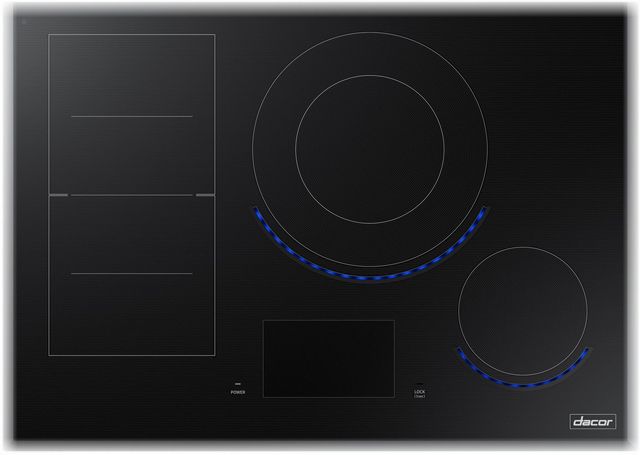 Dacor® 30" Black Induction Cooktop-1