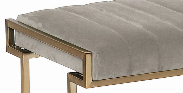 Coaster® CoasterElevations Formosa Camel Upholstered Vanity Stool-1