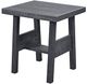 C R Plastics Tofino Slate Grey End Table-0