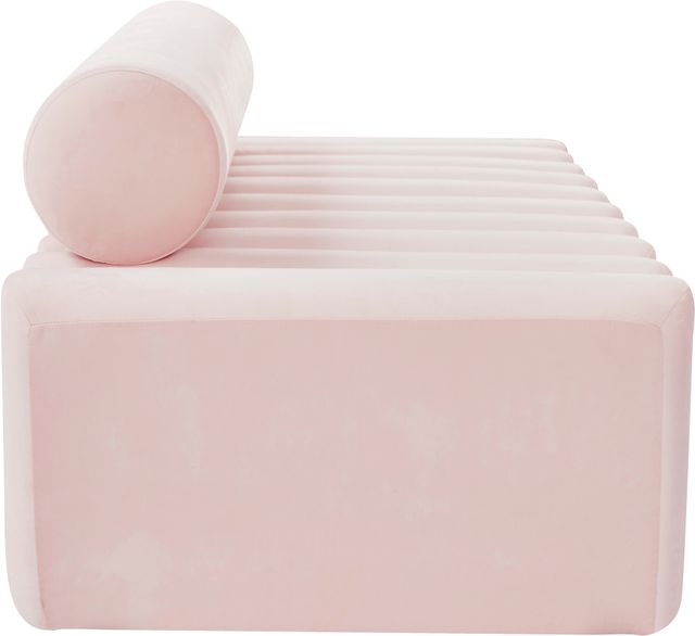 Meridian Furniture Melody Pink Velvet Sofa-3