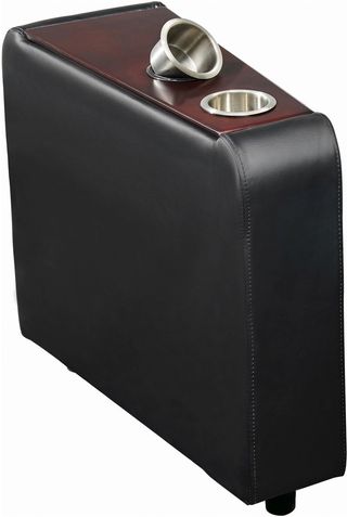 Coaster® Toohey Black Home Theater Cup Holders Console Table