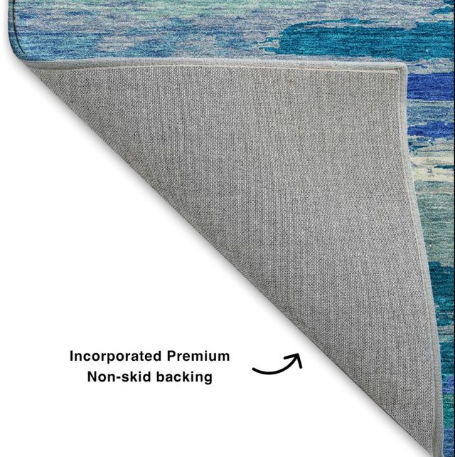 Dalyn™ Rug Company Trevi TV8 Blue 5'x8' Area Rug-2