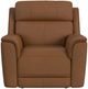 Elements International Mustang Aline Butternut Power Recliner with Power Headrest and Lumbar-2