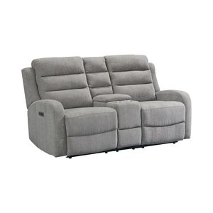 Avanti Power Reclining Console Loveseat with Power Headrests Avanti Power Reclining Console Loveseat with Power Headrests
