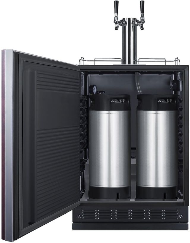 Summit® 24" Panel Ready Cold Brew Coffee Kegerator-2