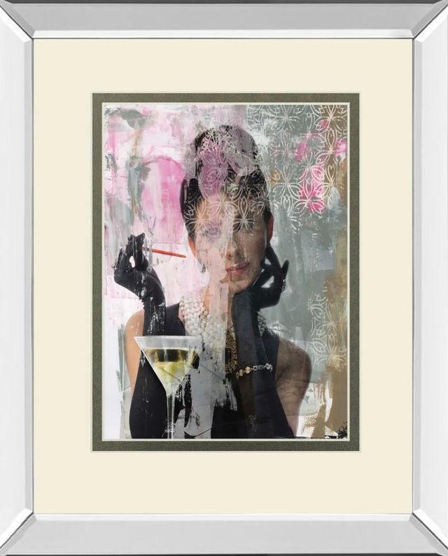 Classy Art Lady Of Class By Amiee Wilson Mirror Framed Wall Art-1