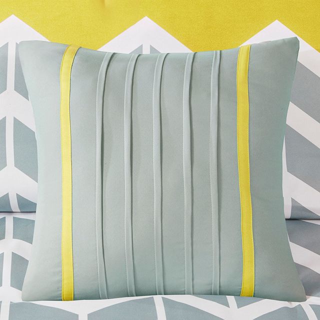 Olliix by Intelligent Design Nadia Yellow Full/Queen Comforter Set-3