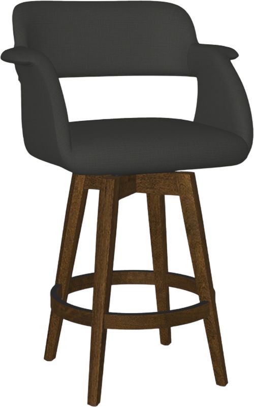 Amisco Customizable Joshua Swivel Counter Stool-0