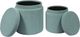 TOV Furniture by TOV Slashed Set of 2 Sea Blue Kris Storage Ottomans-1