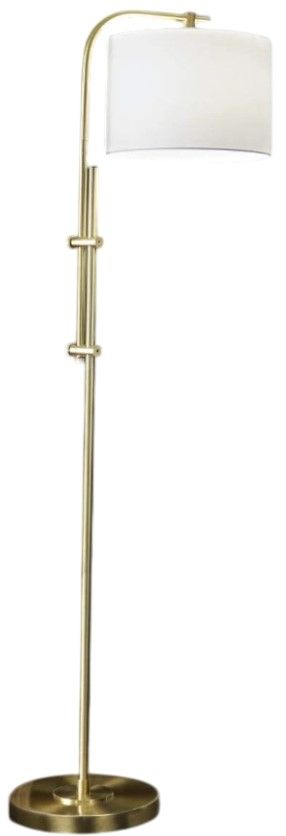 Signature Design by Ashley® Baronvale Brass Metal Floor Lamp-0