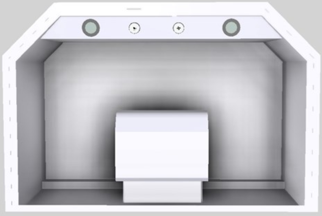 Vent-A-Hood® Designer Series 36" White Wall Mounted Range Hood-3