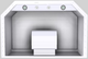 Vent-A-Hood® Designer Series 36" White Wall Mounted Range Hood-3