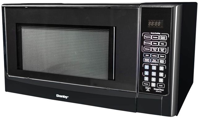 Danby® Designer 1.4 Cu. Ft. Black Countertop Microwave-3