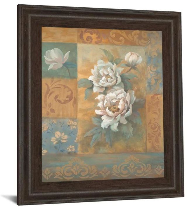 Classy Art Pam’s Poppies I by Vivian Flasch Framed Print Wall Art-1