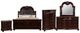 Crown Mark Stanley 5-Piece Brown Queen Panel Bedroom Set-1