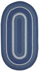 Capel Rugs Out East Blue Steel 11'4" x 14'4" Oval Rug-0