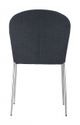 Zuo® Oulu Graphite Dining Chair-3
