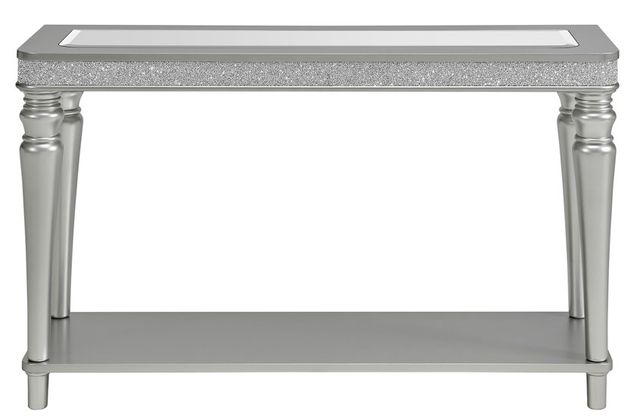 Elements International Avril Silver Sofa Table-1