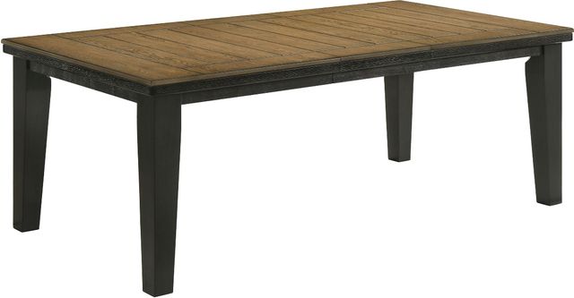 Crown Mark Bardstown Wheat Charcoal Dining Table-2
