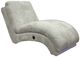 Elements International Nori Glam Fog Chaise with Heat Massage, USBC and LED-0