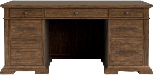 Riverside Furniture Dillon Aged Whiskey Executive Desk-1