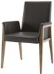 Canadel® Canadel Modern Pecan Washed Upholstered Arm Chair-0