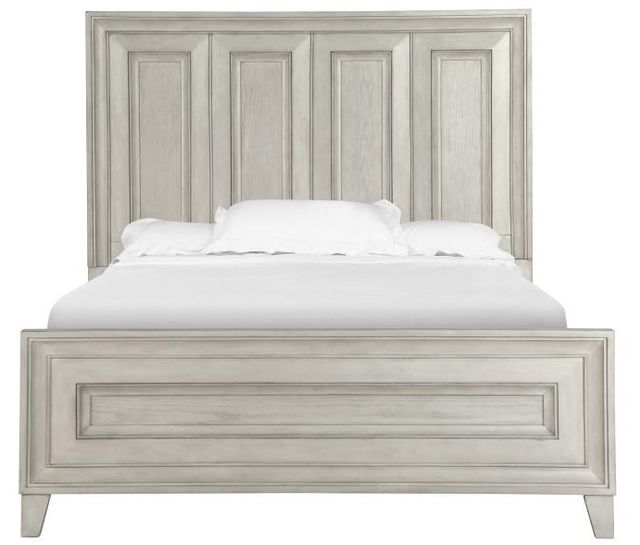 Magnussen Home® Raelynn Weathered White Queen Panel Bed-3
