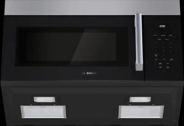 Bosch® 100 Series 1.7 Cu. Ft. Stainless Steel Over The Range Microwave-3
