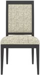Canadel Core 6304 Ebony Washed Upholstered Dining Side Chair-1