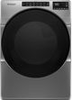 Whirlpool® 7.4 Cu. Ft. Chrome Shadow Front Load Electric Dryer -0