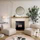 Bassett® Furniture Diana White Table Lamp-3