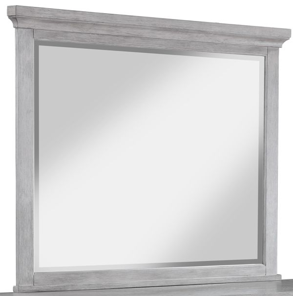 Crown Mark Beckett Greige Dresser Mirror-0