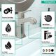 Hansgrohe Metris C Polished Nickel 1.2 GPM Single-Hole Faucet with Pop-Up Drain-3