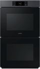 Samsung Bespoke 30" Matte Black Double Electric Wall Oven-0