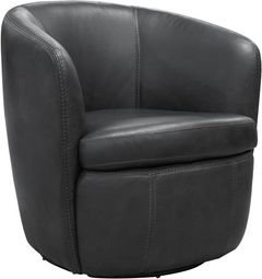 Parker House® Barolo Vintage Slate Swivel Club Chair