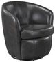 Homelegance® Tanner Smoky Gray Swivel Accent Chair-0