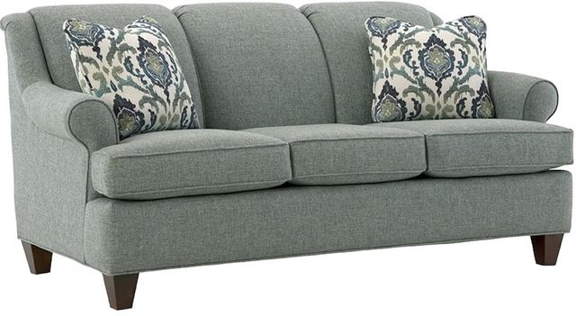 Craftmaster® Customizable Craftmaster Essentials Curved Wing Sofa-0