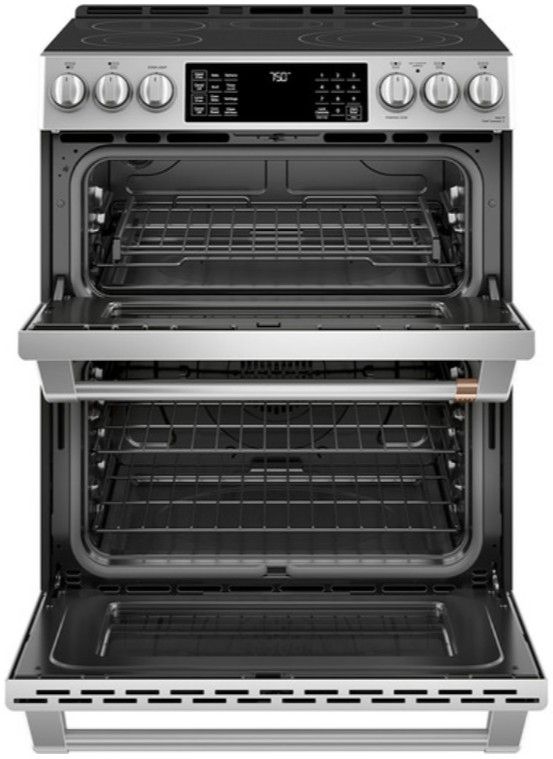 Café™ 30" Stainless Steel Slide-In Electric Range-1