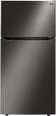 LG 23.8 Cu. Ft. Black Stainless Steel Top Freezer Refrigerator-0
