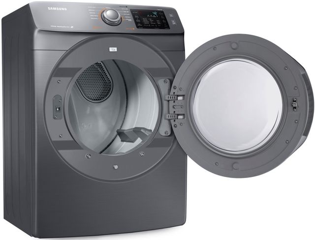 Samsung 7.5 Cu. Ft. Stainless Platinum Front Load Gas Dryer-4