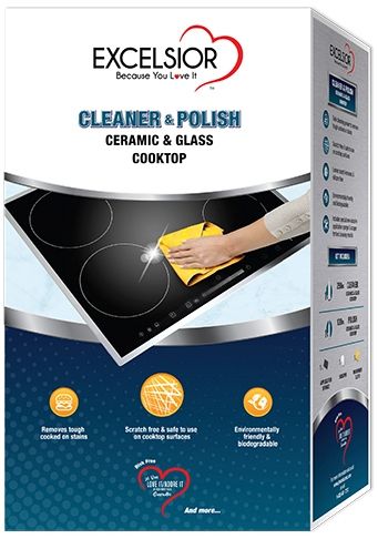Excelsior™ Kitchen Care Collection Ceramic & Glass Cooktop Cleaner & Polish Kit-1