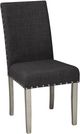 Brassex Inc. Bella 2-Piece Brown/Dark Grey Side Chair Set-0
