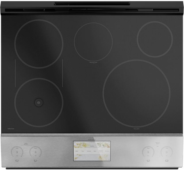 Café™ 30" Platinum Glass Slide in Induction and Convection Range with In-Oven Camera-3